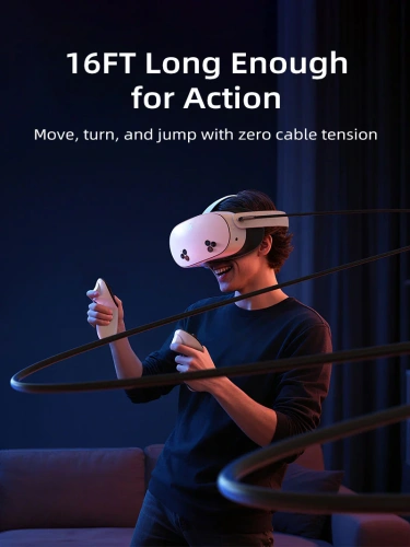 Кабель CABLETIME CA44P (CT-VRP-AG5) для передачи данных USB3.0 VR с PD 36 Вт фото 5