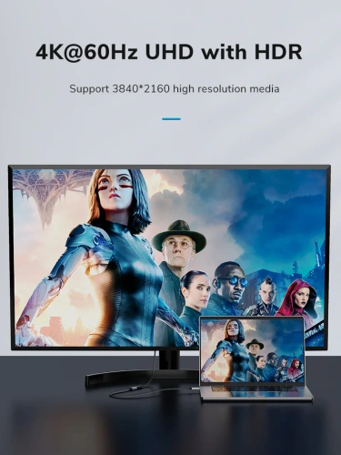 Удлинительный кабель USB-C CABLETIME CU21H (CT-CMCF100-GEN2-AG1) черный, 10 Гбит/с, 100 Вт/5 А, 4K/60 Гц фото 4 Удлинительный кабель USB-C CABLETIME CU21H (CT-CMCF100-GEN2-AG1) черный, 10 Гбит/с, 100 Вт/5 А, 4K/60 Гц фото 4