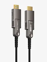 Съемный активный оптоволоконный кабель CABLETIME (CT-AHDD4K-B20) HDMI 2.0 4K, 60 Гц — AOC 18 Гбит/с для домашнего кинотеатра, PS5, проекторов