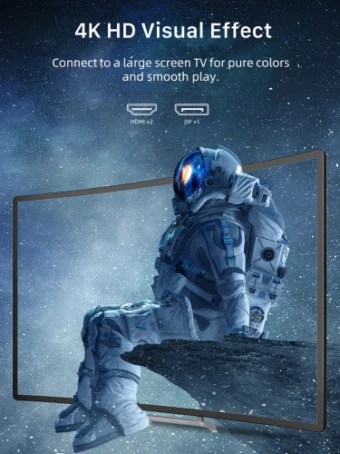 Многопортовая док-станция CABLETIME CB11G (CT-DOCK131-AG2) 13 в 1 USB C, с возможностью подключения трех мониторов и возможностью подачи питания фото 2