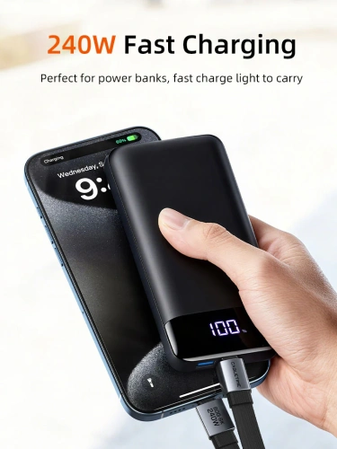 Кабель CABLETIME CU45S (CT-FU8S-AG) 0.15 м USB4 V2.0 80G - TPE фото 2