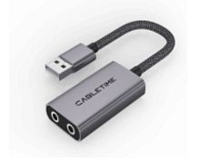 Адаптер CABLETIME CPA5G (CT-AMSC-AG) - Space Grey