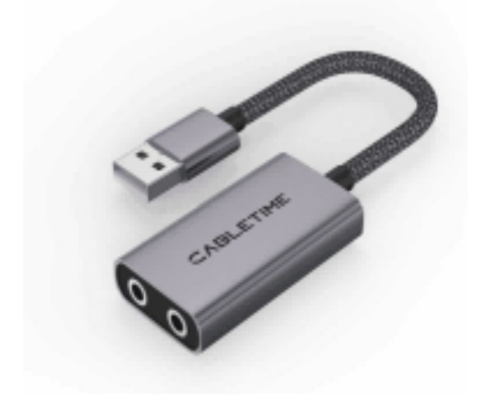 Адаптер CABLETIME CPA5G (CT-AMSC-AG) - Space Grey