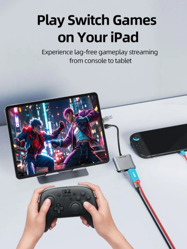 Адаптер видеозахвата CABLETIME CB67G (CT-ACHC3L-AG) USB 3.0 A+C в HDMI с петлевым выходом фото 6