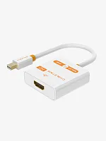 Адаптер CABLETIME CP27B (CT-AV589-02G(4K)-W0.2) Mini DisplayPort - HDMI, 4K/30 Гц, белая ПВХ-оболочка