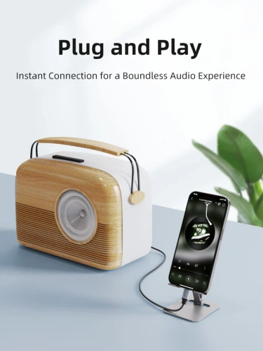 Аудиокабель CABLETIME CF16H (CT-CMAU-AG1) USB-C — 3,5 мм, черный фото 5