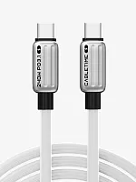 Кабель USB-C CABLETIME CU07L (CT-CM240-ZSW2) white PD240W 240 Вт 2 м для iPhone 15 Pro Max