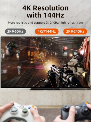 Кабель CABLETIME CC15H (CT-CMHD8K-ZG1) USB TYPE C - HDMI 8K/60 Гц фото 3 Кабель CABLETIME CC15H (CT-CMHD8K-ZG1) USB TYPE C - HDMI 8K/60 Гц фото 3