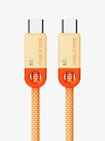 Кабель USB CABLETIME CUP5C (CT-CM60-POR0.25) апельсин, 0,25 м, 60 Вт