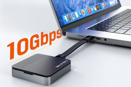 Корпус SSD-накопителя USB CABLETIME CB33G (CT-SSD04-AG) C-NVMe M.2 10 Гбит/с фото 9