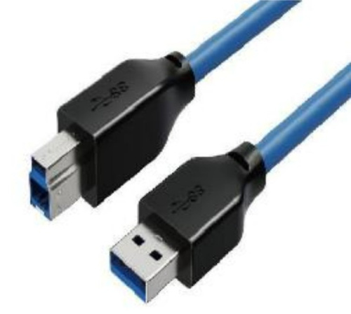 Кабель CABLETIME CA12H (CT-C160-U3-AMBM-BL1) синий, ПВХ USB3.0 AM TO BM