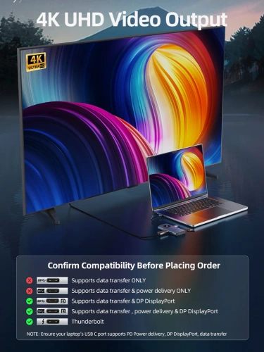 USB-Хаб (концентратор) CABLETIME CB93G (CT-HUBL4-AG) 6-в-1 USB-C Multiport Travel Hub для iPad, Android-планшета, iMac - Gray фото 5 USB-Хаб (концентратор) CABLETIME CB93G (CT-HUBL4-AG) 6-в-1 USB-C Multiport Travel Hub для iPad, Android-планшета, iMac - Gray фото 5