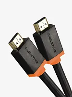 Кабель CABLETIME CH23P (CT-AV540-HE2GN-B5) HDMI2.0 AM/AM, 4k/60 Гц, позолоченный, черная ПВХ-оболочка